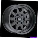 ホイール 4本セット 17x9ブラックサイスタジアムマットブラックホイール6x5.5(12mm)セット4 17x9 Black Rhino Stadium Ma...