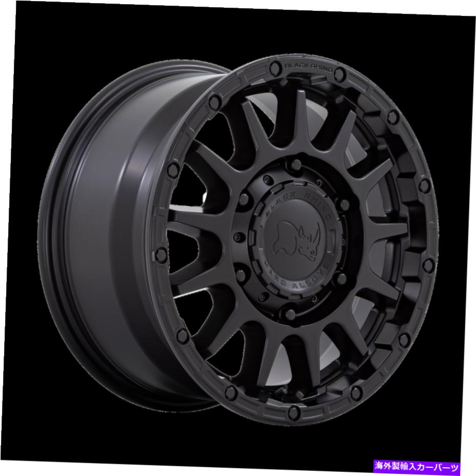 ۥ롡4ܥå 16x8֥åޥåȥ֥åۥ5x16038mm˥å4 16x8 Black Rhino Sequoia Matte Black Wheels 5x160 (38mm) Set of 4