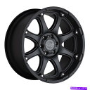 ホイール　4本セット 18x9ブラックサイグラミスマットブラックホイール6x5.5（-12mm）セット4 18x9 Black Rhino Glamis Matte Black Wheels 6x5.5 (-12mm) Set of 4