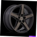 ホイール 4本セット 18x8ニッチM271テラモマットブラックDDTフェイスホイール5x4.5(30mm)セット4のセット 18x8 Niche M271 Teramo Matte Black With DDT Face Wheels 5x4.5 (30mm) Set of 4(2)