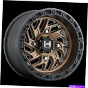 ホイール　4本セット 15x10敵対的なUTV H316ジグソーブロンズビードロックホイール4x137（0mm）セット4 15x10 Hostile UTV H316 Jigsaw Bronze BEADLOCK Wheels 4x137 (0mm) Set of 4