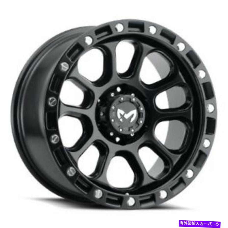 ホイール　4本セット 20x9 mkwオフロードM204サテンブラックホイール6x5.5（1mm）セット4 20x9 MKW Offroad M204 Satin Black Wheels 6x5.5 (1mm) Set of 4