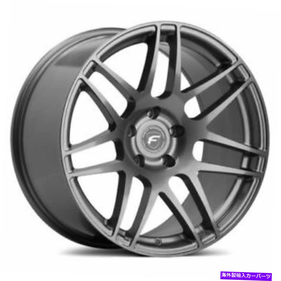 ホイール　4本セット 19x9.5 Fortestar F153 F14グロスアントララサイトホイール5x4.75（50mm）セット4 19x9.5 Forgestar F153 F14 Gloss Anthracite Wheels 5x4.75 (50mm) Set of 4