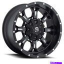 ホイール 4本セット 17x9 D517 Fuel Krank Black&Milled Wheels 6x135/6x5.5(20mm)セット4 17x9 D...
