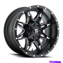 ホイール　4本セット 17x9 d567燃料致命的な黒と製粉ホイール6x135/6x5.5（-12mm）4のセット 17x9 D567 Fuel Lethal Black & Milled Wheels 6x135/6x5.5 (-12mm) Set of 4