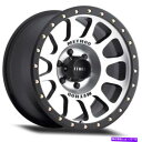ホイール 4本セット 18x9メソッドMR305 NV機械加工/ブラックストリートロックホイール6x5.5(-12mm)セット4 18x9 Method MR305 NV Machined/Black Street Loc Wheels 6x5.5 (-12mm) Set of 4(2)