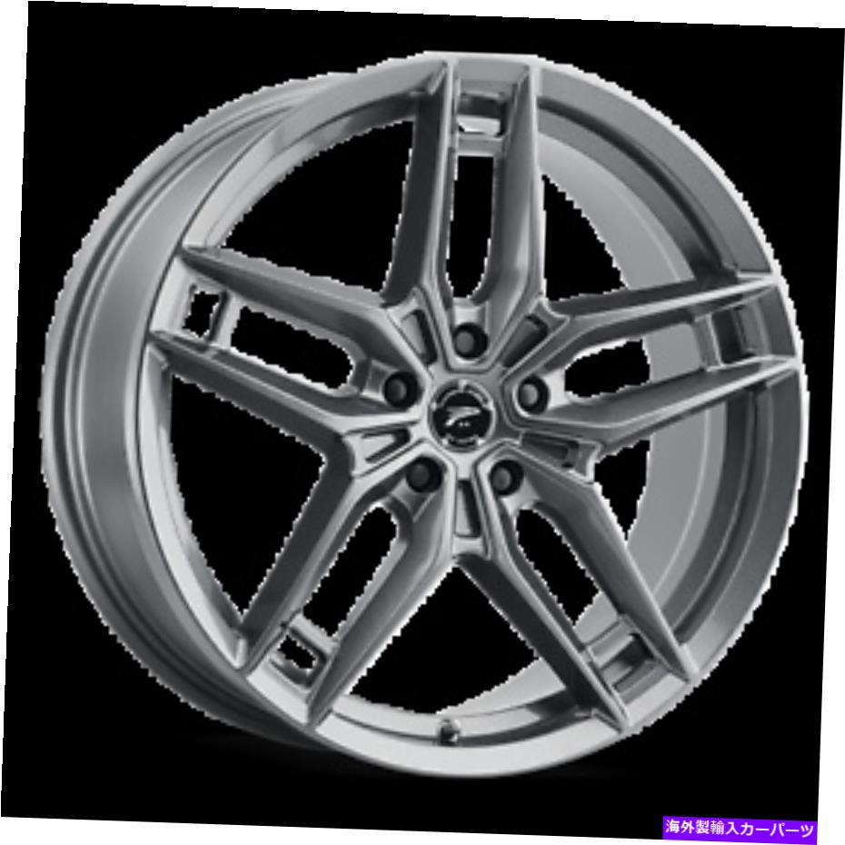 ホイール　4本セット 20x8.5 Platinum 464gn Lotus Gloss Gun Metal Wheels 5x112（35mm）セット4 20x8.5 Platinum 464GN Lotus Gloss Gun Metal Wheels 5x112 (35mm) Set of 4