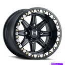 ホイール　4本セット 15x8敵対的なUTV H309 Alpha UTV Blk Milled BeadLock Wheels 4x137（0mm）セット4セット 15x8 Hostile UTV H309 Alpha UTV Blk Milled BEADLOCK Wheels 4x137 (0mm) Set of 4