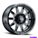 ホイール 4本セット 20x10溶接オフロードW102ステルスブラックミルホイール6x135/6x5.5(-18mm)セット4 20x10 WELD Off-Road W102 Stealth Black Mill Wheels 6x135/6x5.5 (-18mm) Set of 4