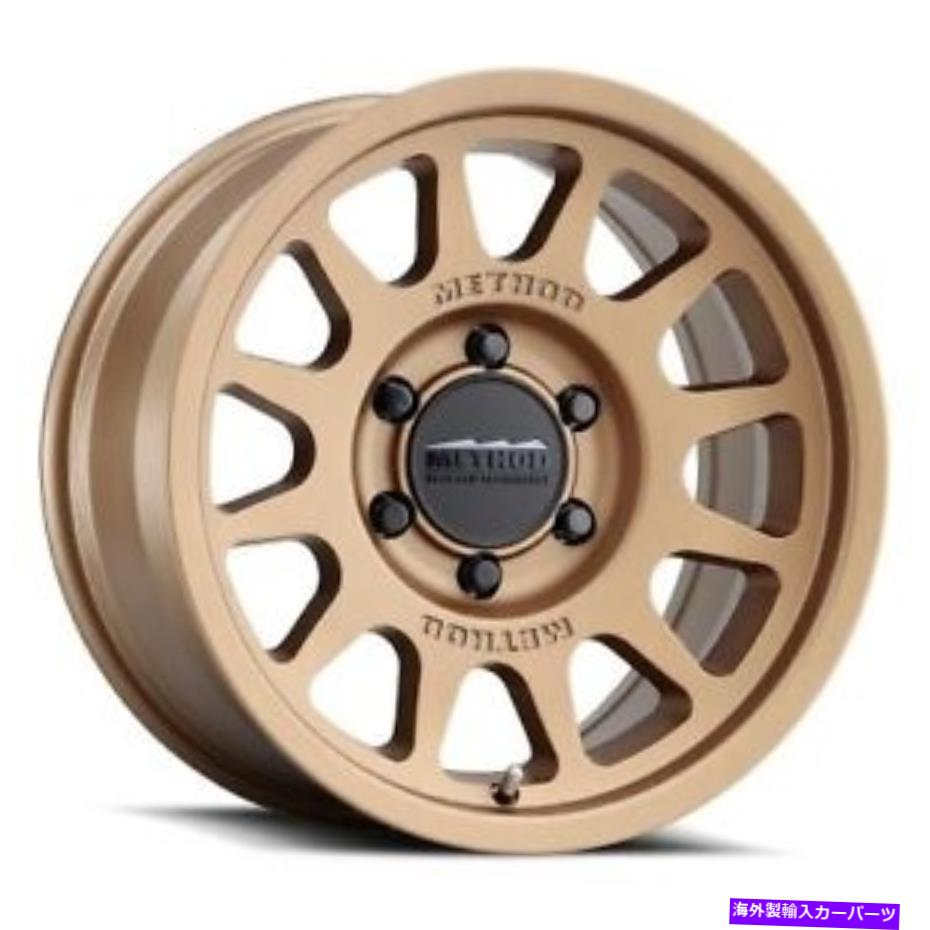 ۥ롡4ܥå 17x7.5᥽åMR703֥󥺥ۥ5x16050mm˥å4 17x7.5 Method MR703 Bronze Wheels 5x160 (50mm) Set of 4