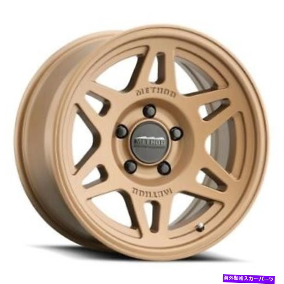 ۥ롡4ܥå 17x7.5᥽åɥ졼ۥMR706ӡåץ֥󥺥ۥ5x16050mm˥å4 17x7.5 Method Race Wheels MR706 Bead Grip Bronze Wheels 5x160 (50mm) Set of 4