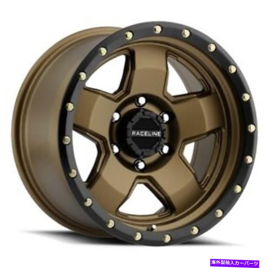 ホイール　4本セット 17x9 Raceline 937bz Combat Bronze Wheels 6x5.5（-12mm）セット4 17x9 Raceline 937BZ Combat Bronze Wheels 6x5.5 (-12mm) Set of 4