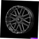ホイール 4本セット 18x7 MSA Offroad M35 Bandit UTV GLOSS BLACK MILLED WHEELS 4x137(0mm)4のセット 18x7 MSA Offroad M35 Bandit UTV Gloss Black Milled Wheels 4x137 (0mm) Set of 4(2)