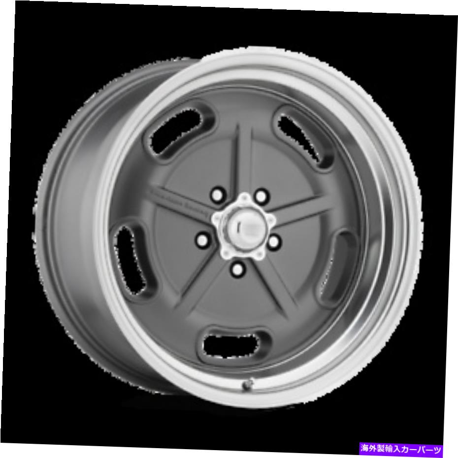ホイール　4本セット 22x8.5アメリカンレーシングVN511塩フラットマググレーホイール5x4.75（0mm）セッ..