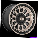 ホイール 4本セット 17x9 XD XD856 OMEGA BLACK with Bronze Tint Wheels 6x135/6x5.5(-12mm)セ...