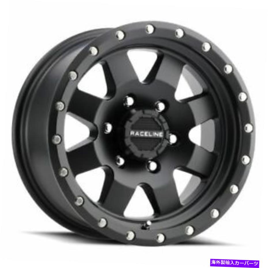 ۥ롡4ܥå 16x6.5 Raceline 935bǥեƥ֥åۥ5x16045mm˥å4 16x6.5 Raceline 935B Defender Satin Black Wheels 5x160 (45mm) Set of 4