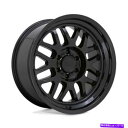 ホイール 4本セット 17x9.5ブラックRhinoデルタグロスブラックホイール6x5.5(-18mm)セット4 17x9.5 Black Rhino DELT...