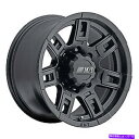 ホイール 4本セット 16x8ミッキートンプソンサイドビターIIサテンブラックホイール8x6.5（0mm）セット4 16x8 Mickey Thompson Sidebiter II Satin Black Wheels 8x6.5 (0mm) Set of 4