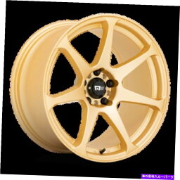 ホイール　4本セット 18x8 motegi mr154バトルゴールドホイール5x4.5（30mm）セット4のセット 18x8 Motegi MR154 BATTLE Gold Wheels 5x4.5 (30mm) Set of 4