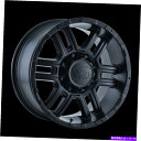 ホイール 4本セット 20x9イオン179マットブラックホイール8x170(12mm)セット4 20x9 ION 179 Matte Black Wheels ...