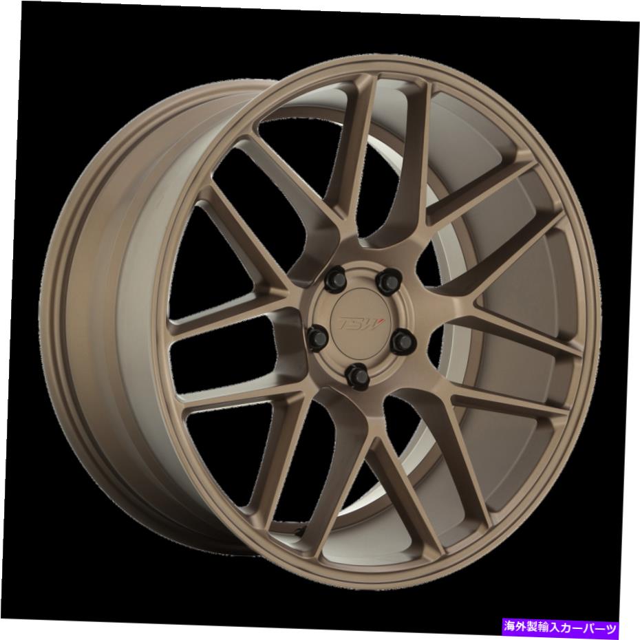 ホイール 4本セット 19x9.5 TSWタンベレロマットブロンズホイール5x112（40mm）セット4 19x9.5 TSW TAMBURELLO MATTE BRONZE Wheel 5x112 (40mm) Set of 4