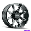 ホイール 4本セット 17x9 Raceline 954m Stryker Satin Satin Black&Milled Wheels 5x5(-12mm)セット4 17x9 Raceline 954M Stryker Satin Black & Milled Wheels 5x5 (-12mm) Set of 4(2)