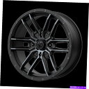 ホイール 4本セット 20x7 MSAオフロードM43ファンUTVブラックW/チタンティントホイール4x156(10mm)セット4 20x7 MSA Offro...