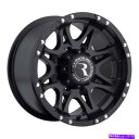 ホイール　4本セット 18x9レーシャライン981ラプターサテンブラックホイール6x5.5（+25mm）セット4のセット 18x9 Raceline 981 Raptor Satin Black Wheels 6x5.5 (+25mm) Set of 4