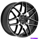 ホイール 4本セット 20x8.5 Motiv 435MBフォイルグロスブルクマッハフェイスホイール5x4.5(40mm)セット4 20x8.5 Motiv 435MB Foil Gloss Blk Mach Face Wheels 5x4.5 (40mm) Set of 4(2)