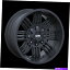 ホイール　4本セット 20x10イオン144マットブラックホイール5x5/5x5.5（-19mm）セット4 20x10 ION 144 Matte Black Wheels 5x5/5x5.5 (-19mm) Set of 4