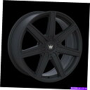 ホイール 4本セット 20x8.5マッツィラグナマットブラックホイール5x112/5x120(35mm)セット4 20x8.5 MAZZI Laguna Mat...
