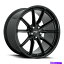 ホイール　4本セット 19x9.5 m240ニッチレーニアグロスブラックホイール5x112（50mm）セット4のセット 19x9.5 M240 Niche Rainier Gloss Black Wheels 5x112 (50mm) Set of 4