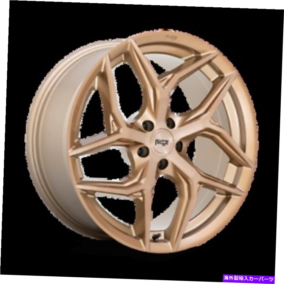 ホイール　4本セット 20x9ニッチ1PC M267ねじれプラチナブロンズホイール5x112（38mm）セット4 20x9 Niche 1PC M267 TORSION Platinum Bronze Wheels 5x112 (38mm) Set of 4(2)