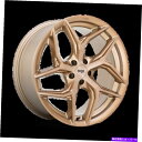 ホイール 4本セット 20x10.5ニッチ1PC M267ねじれプラチナブロンズホイール5x4.5(40mm)セット4 20x10.5 Niche 1PC M2...