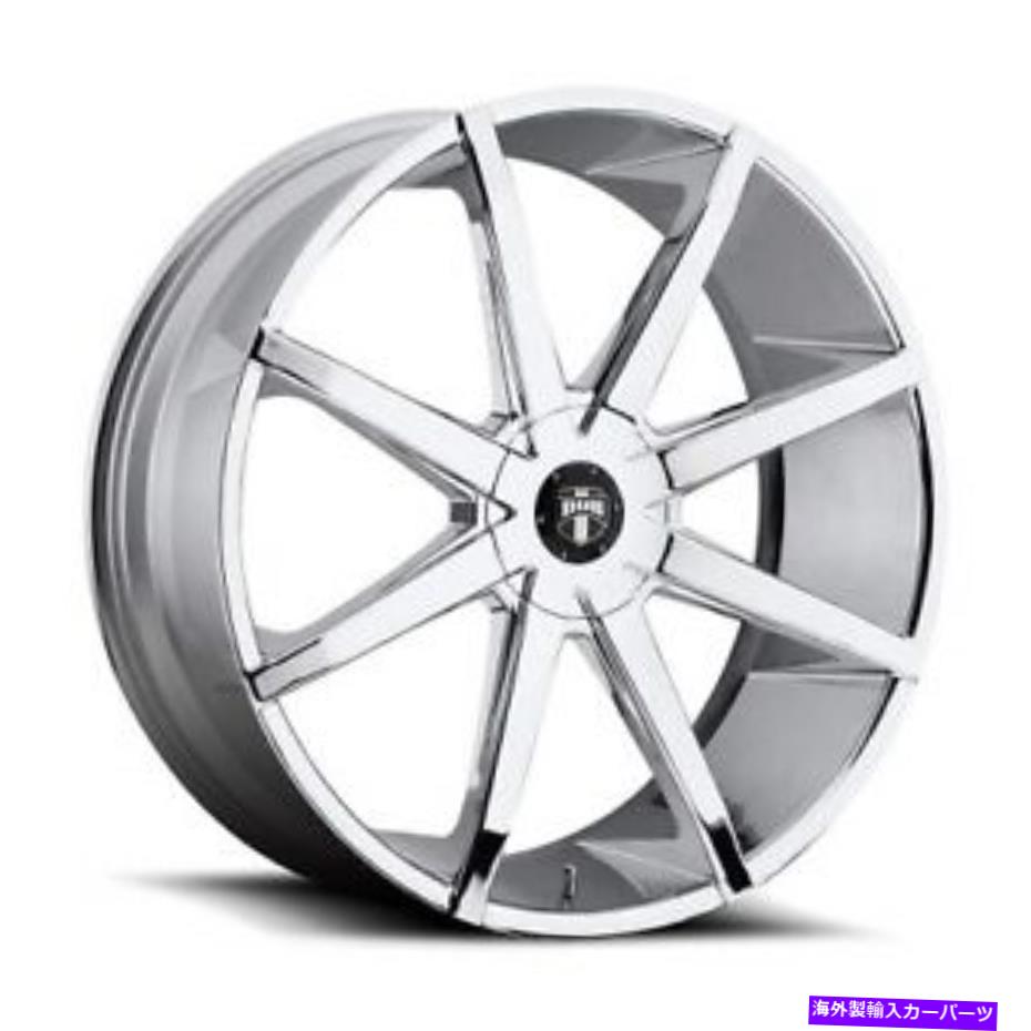 ホイール　4本セット 22x9.5 S201ダブプッシュクロムホイール6x135/6x5.5（25mm）セット4 22x9.5 S201 Dub Push Chrome Wheels 6x135/6x5.5 (25mm) Set of 4