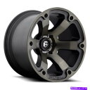 ホイール 4本セット 20x9 D564 Fuel Beast Matte Black&Machined Wheels 8x6.5(1mm)セット4のセット 20x9 D564 Fuel Beast Matte Black & Machined Wheels 8x6.5 (1mm) Set of 4(2)