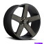 ホイール　4本セット 22x9 S116ダブバラーマットブラック機械加工ホイール5x115（15mm）セット4 22x9 S116 Dub Baller Matte Black Machined Wheels 5x115 (15mm) Set of 4