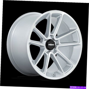 ホイール　4本セット 21x9 Rotiform R192 BTL GLOSS SILVER W/機械加工ホイール5x112（20mm）4のセット 21x9 Rotiform R192 BTL Gloss Silver W/ Machined Wheels 5x112 (20mm) Set of 4