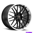 ホイール 4本セット 19x9クレイイーグルグロスブラックw/ミラーカットリップホイール5x4.75(50mm)セット4 19x9 Cray Eagle Glo...