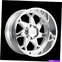 ホイール　4本セット 20x10オフロードセブンフォールドポリッシュホイール8x170（-25mm）セット4のセット 20x10 CALI OFF-ROAD Sevenfo..