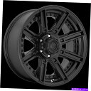ホイール 4本セット 20x10 d709燃料ローグマットブラックホイール6x5.5(-18mm)セット4 20x10 D709 Fuel Rogue Matt...