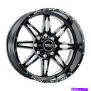 ホイール 4本セット 22x14溶接オフロードW132シャイアンブラックミルホイール6x135/6x5.5(-70mm)セット4 22x14 WELD Off-...