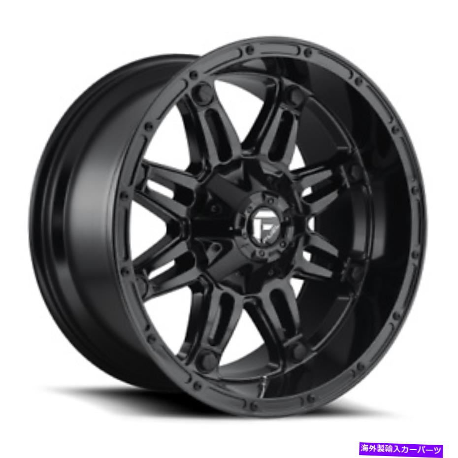 ホイール　4本セット 20x10 d625燃料人質の光沢ブラックホイール6x135/6x5.5（-24mm）セット4 20x10 D625 Fuel Hostage Gloss Black Wheels 6x135/6x5.5 (-24mm) Set of 4