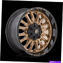 ホイール 4本セット 20x10燃料オフロードD797アークブロンズブラックリップホイール8x170(-18mm)セット4 20x10 Fuel Off-Road D797 Arc Bronze Black Lip Wheels 8x170 (-18mm) Set of 4(2)