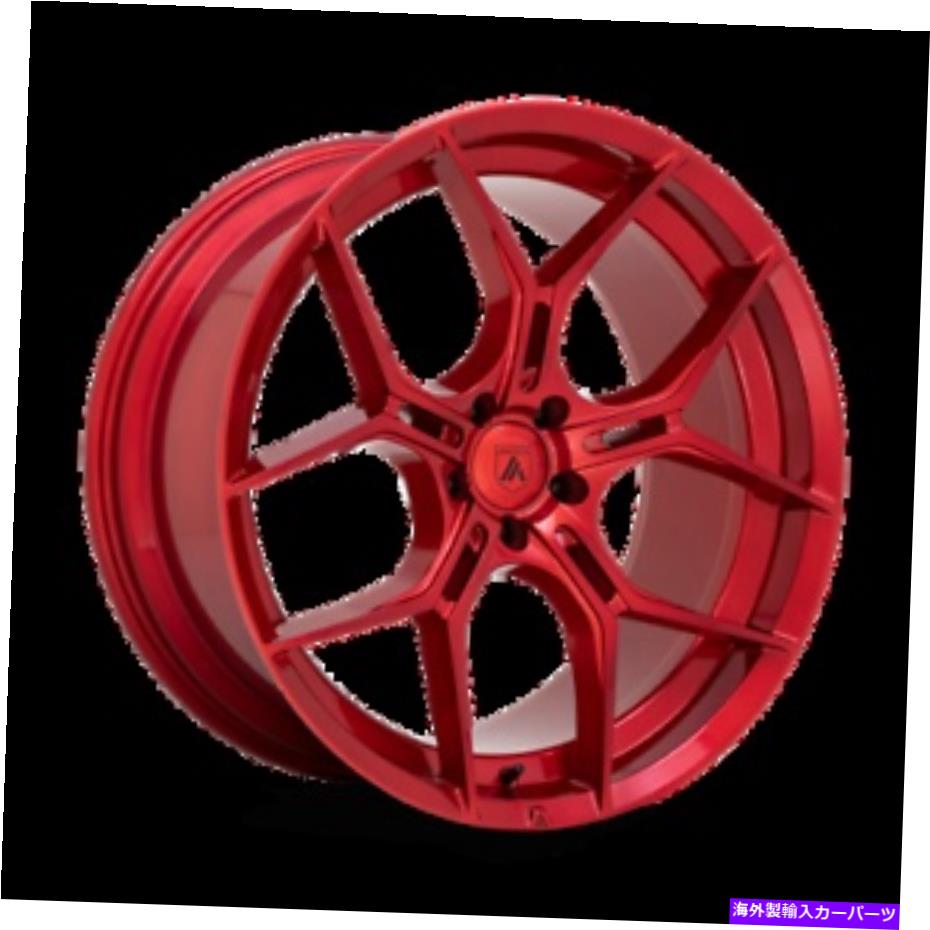 ホイール 4本セット 22x10.5 Asanti Black ABL-37 Monarch Candy Red Wheels 5x112（40mm）セット4 22x10.5 Asanti Black ABL-37 MONARCH Candy Red Wheels 5x112 (40mm) Set of 4