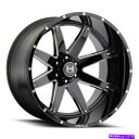 ホイール 4本セット 20x12敵対的なH109アルファブレードカット(ブラックミリング)ホイール6x135(-44mm)セット4 20x12 Hostile ...