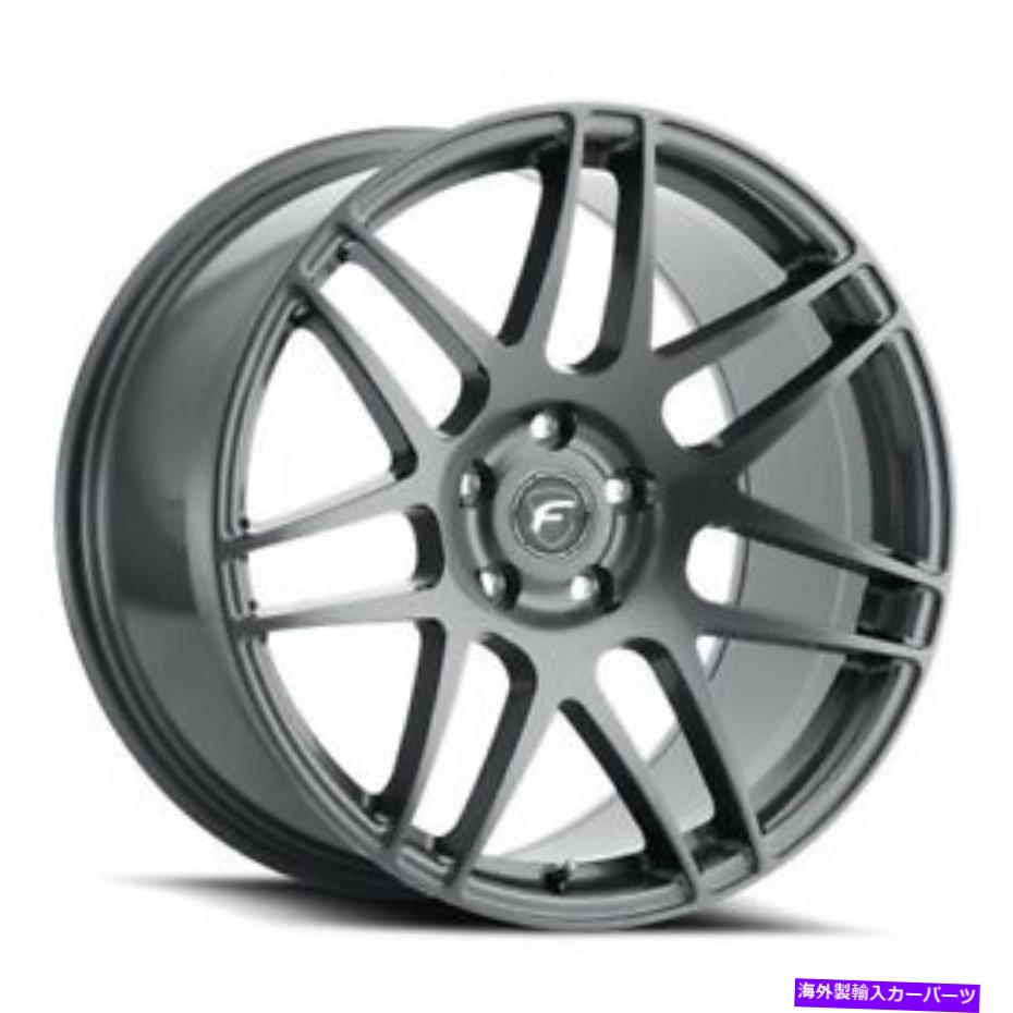 ホイール　4本セット 22x10.5 Fortestar F253 F14グロスアントララサイトホイール5x130（30mm）セット4 22x10.5 Forgestar F253 F14 Gloss Anthracite Wheels 5x130 (30mm) Set of 4