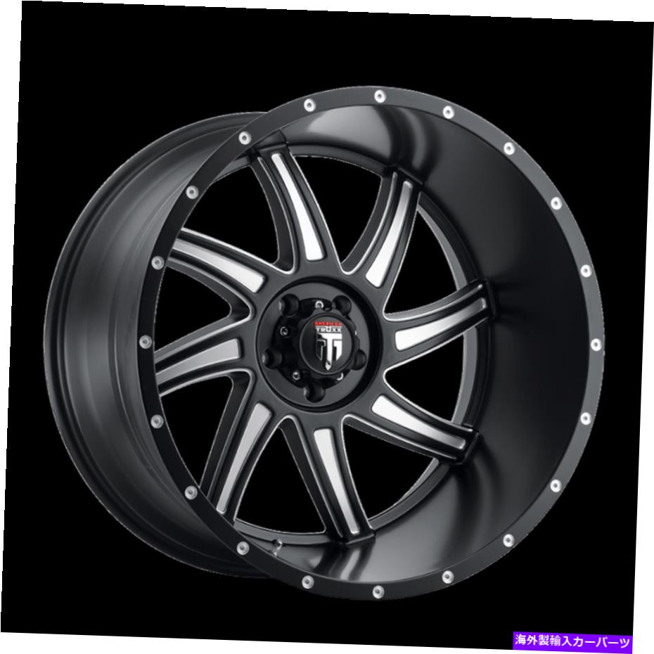 20x10 American Truxx Vortex Black/Milled Wheels 6x135 (-24mm) Set of 4カテゴリホイール　4本セット状態新品メーカー車種発送詳細全国一律 送料無料 （※北海道、沖縄、離島は省く）商品詳細輸入商品の為、英語表記となります。Condition: NewBrand: AMERICAN TRUXXManufacturer Part Number: AT162-2136M-24-4Bolt Pattern: 6x135Finish: BLACK/MILLEDHub Bore: 87.1Model: VORTEXOffset: -24mmSet Size: 4Size: 20x10Weight: 155《ご注文前にご確認ください》■海外輸入品の為、NC・NRでお願い致します。■取り付け説明書は基本的に付属しておりません。お取付に関しましては専門の業者様とご相談お願いいたします。■通常2〜4週間でのお届けを予定をしておりますが、天候、通関、国際事情により輸送便の遅延が発生する可能性や、仕入・輸送費高騰や通関診査追加等による価格のご相談の可能性もございますことご了承いただいております。■海外メーカーの注文状況次第では在庫切れの場合もございます。その場合は弊社都合にてキャンセルとなります。■配送遅延、商品違い等によってお客様に追加料金が発生した場合や取付け時に必要な加工費や追加部品等の、商品代金以外の弊社へのご請求には一切応じかねます。■弊社は海外パーツの輸入販売業のため、製品のお取り付けや加工についてのサポートは行っておりません。専門店様と解決をお願いしております。■大型商品に関しましては、配送会社の規定により個人宅への配送が困難な場合がございます。その場合は、会社や倉庫、最寄りの営業所での受け取りをお願いする場合がございます。■輸入消費税が追加課税される場合もございます。その場合はお客様側で輸入業者へ輸入消費税のお支払いのご負担をお願いする場合がございます。■商品説明文中に英語にて”保証”関する記載があっても適応はされませんのでご了承ください。■海外倉庫から到着した製品を、再度国内で検品を行い、日本郵便または佐川急便にて発送となります。■初期不良の場合は商品到着後7日以内にご連絡下さいませ。■輸入商品のためイメージ違いやご注文間違い当のお客様都合ご返品はお断りをさせていただいておりますが、弊社条件を満たしている場合はご購入金額の30％の手数料を頂いた場合に限りご返品をお受けできる場合もございます。(ご注文と同時に商品のお取り寄せが開始するため)（30％の内訳は、海外返送費用・関税・消費全負担分となります）■USパーツの輸入代行も行っておりますので、ショップに掲載されていない商品でもお探しする事が可能です。お気軽にお問い合わせ下さいませ。[輸入お取り寄せ品においてのご返品制度・保証制度等、弊社販売条件ページに詳細の記載がございますのでご覧くださいませ]&nbsp;