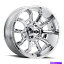 ۥ롡4ܥå 20x10ӥ󥪥ե415ƥۥ8x170-25mm˥å4 20x10 Vision Off-Road 415 Bomb Chrome Wheels 8x170 (-25mm) Set of 4