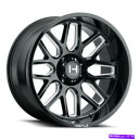 ホイール 4本セット 20x10敵対的なH120バルカンブレードカット(ブラックミリング)ホイール6x135(-19mm)セット4 20x10 Hostile ...